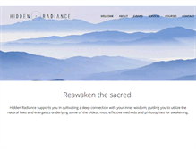 Tablet Screenshot of hiddenradiance.com